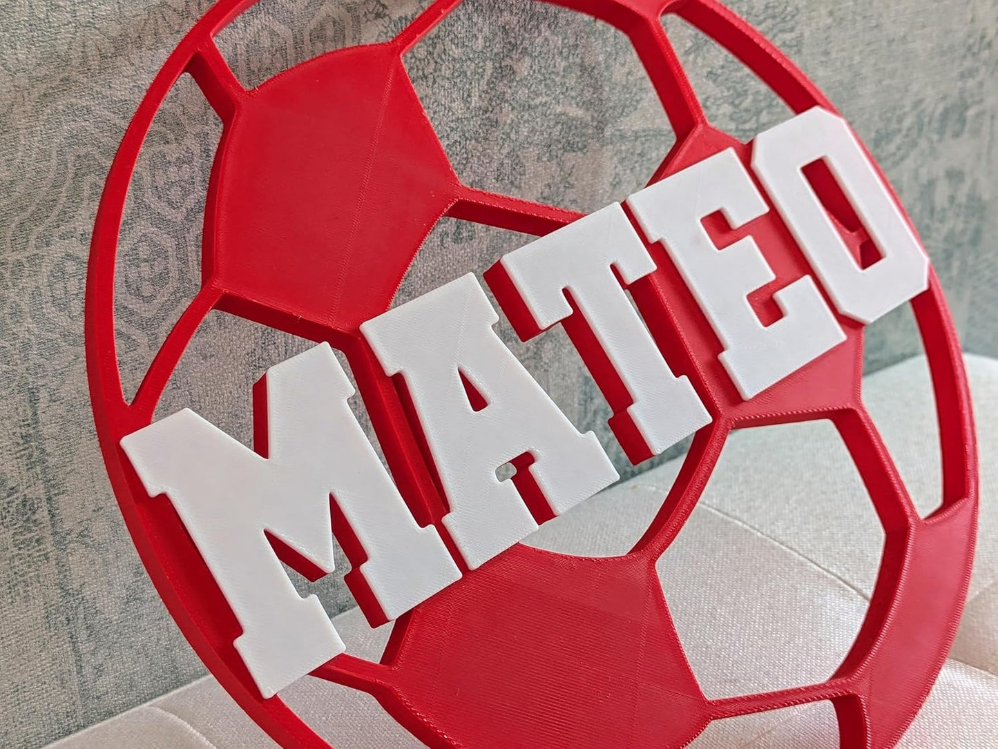 Pelota de Fútbol decorativa con nombre