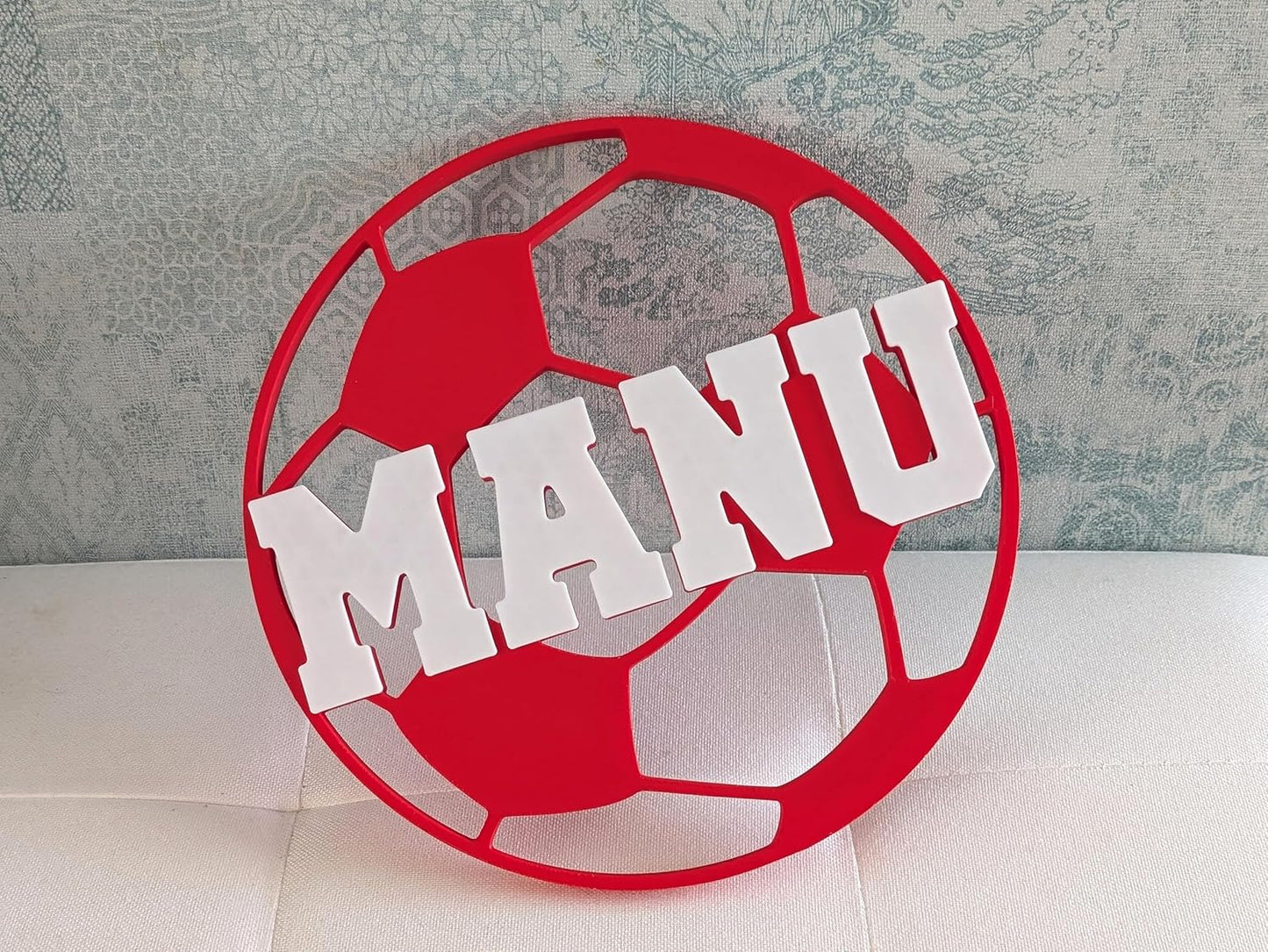 Pelota de Fútbol decorativa con nombre