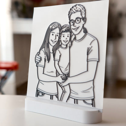 Cuadro personalizado en Relieve